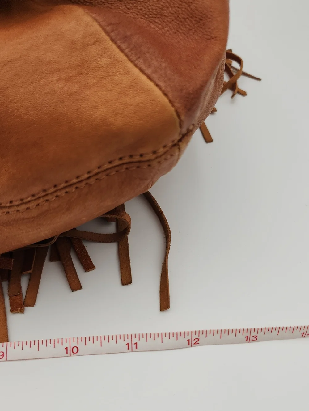 Michael‎ Kors Brown Suede Fringe Hobo Bag